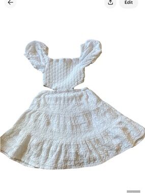 Katie J NYC
Katie J NYC
KatieJ NYC White Eyelet Smocked
Dress Size Medium